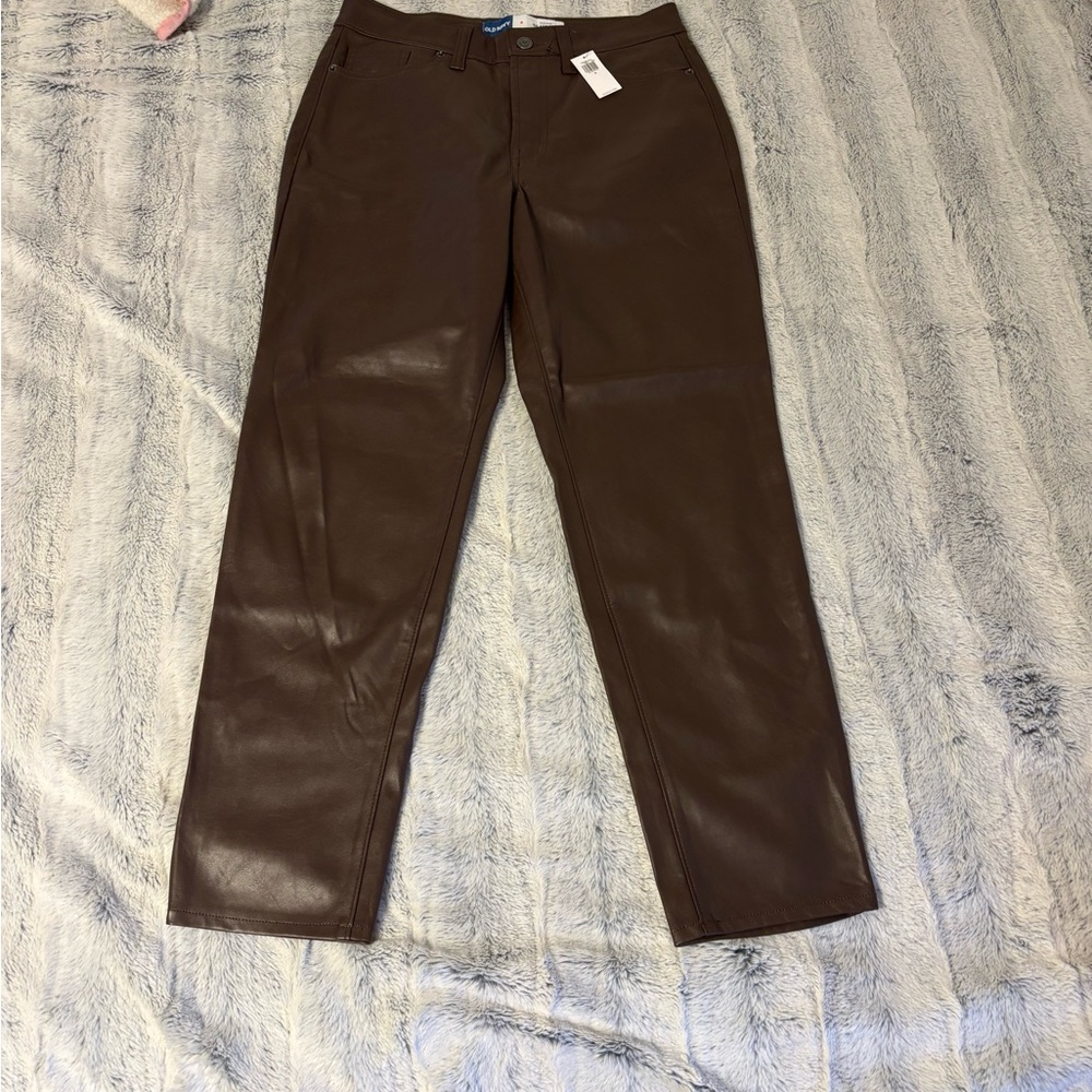 Faux leather pants ❤️‍🔥